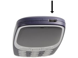 Brodit държач за кола за Nokia 3310 (2017) без калъф, със запалка за цигари/USB зареждане
