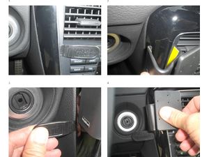 Brodit ProClip montážní konzole pro Mercedes Benz G-Class 13-18, na střed