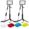 Neewer set de lumini foto, 66/66 LED-uri, 2x 10W