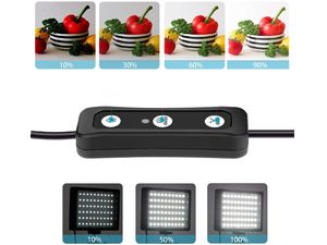 Neewer fotófénykészlet, 66/66 LED, 2x 10W