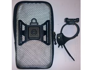 Roswheel pouzdro na mobilní telefon na řídítka černá/šedá
