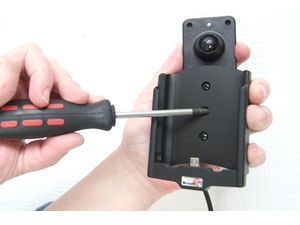 Brodit držák do auta na LG Optimus 2X bez pouzdra, s nabíjením z cig. zapalovače