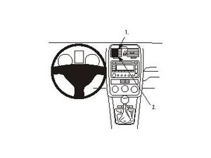 Brodit ProClip a Volkswagen Golf I/O Variant 07-09/Jetta 06-10, szerdán