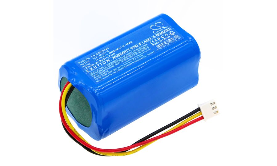 Acumulator pentru CECOTEC Conga 2299, Trifo M662, ETA Nico și altele, 2600 mAh, Li-Ion