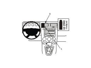 Brodit ProClip tartókonzol Hummer H3 05-11