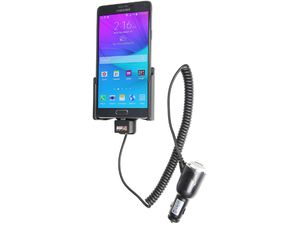 Brodit autós tartó Samsung Galaxy Note 4 tok nélkül, töltéssel cig. öngyújtók