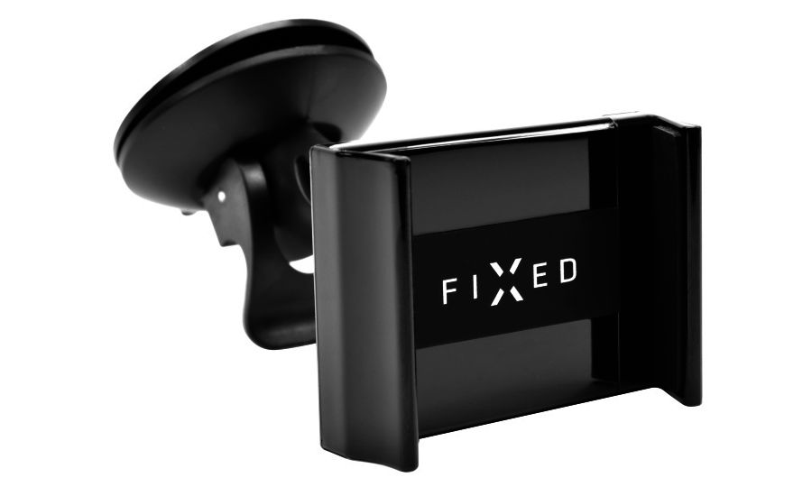 Suport FIXED FIX3 cu ventuză adezivă pentru smartphone-uri cu o lățime de 6