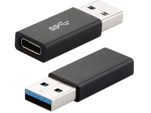 Adaptor Xput USB-C femelă la USB 3.0 mascul, aluminiu