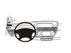 Brodit ProClip pro Citroen C4 (Grand) Picasso 13-18/C4 (Grand) SpaceTourer 19-23, vlevo na sloupek