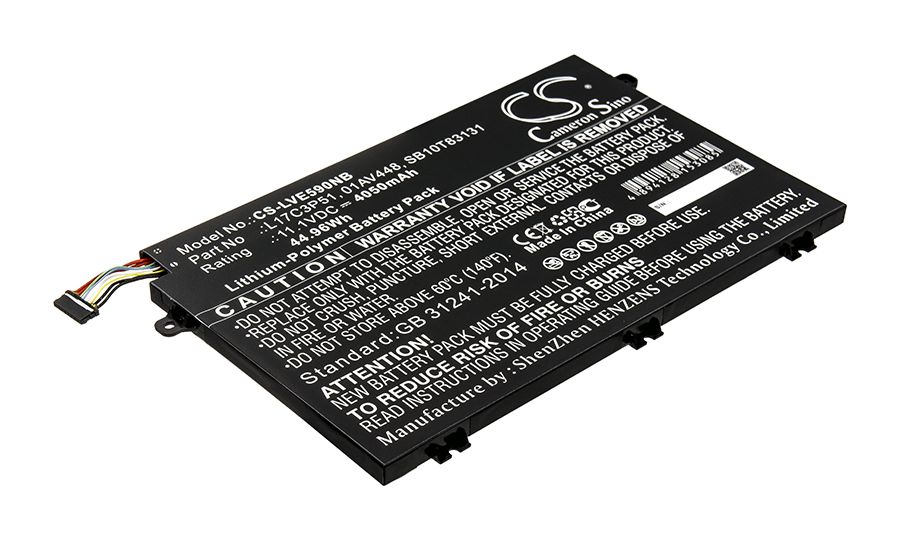 Akkumulátor Lenovo Thinkpad E14/E15/E480/E580/E590 sorozathoz, 4050 mAh, Li-Pol