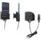 Brodit държач за кола, регулируем с USB-C и зареждане от цигара/USB QC3.0 w. 70-83 mm, дебелина 2-10mm